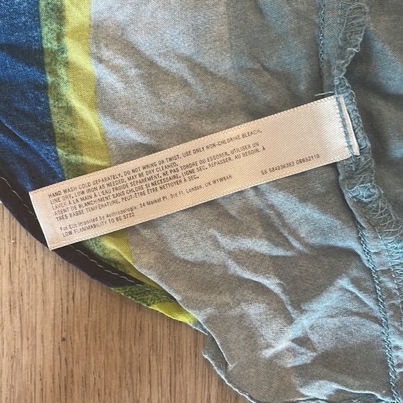 NWT Anthropologie x Carla Weeks tulip pant. Size M - Picture 6 of 9